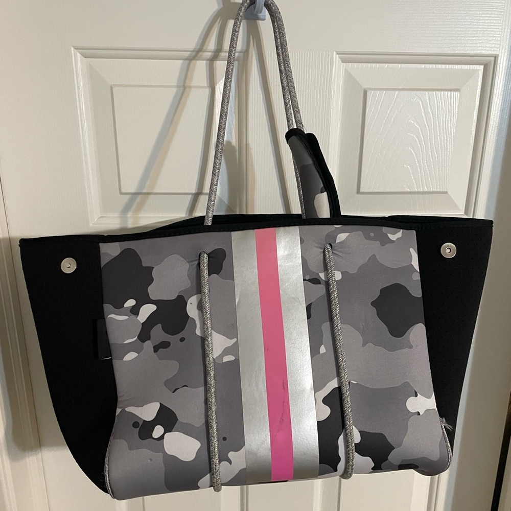 Neoprene boutique tote bag